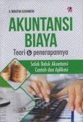 AKUNTANSI BIAYA : TEORI & PENERAPANNYA