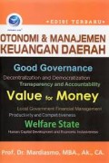 OTONOMI & MANAJEMEN KEUANGAN DAERAH